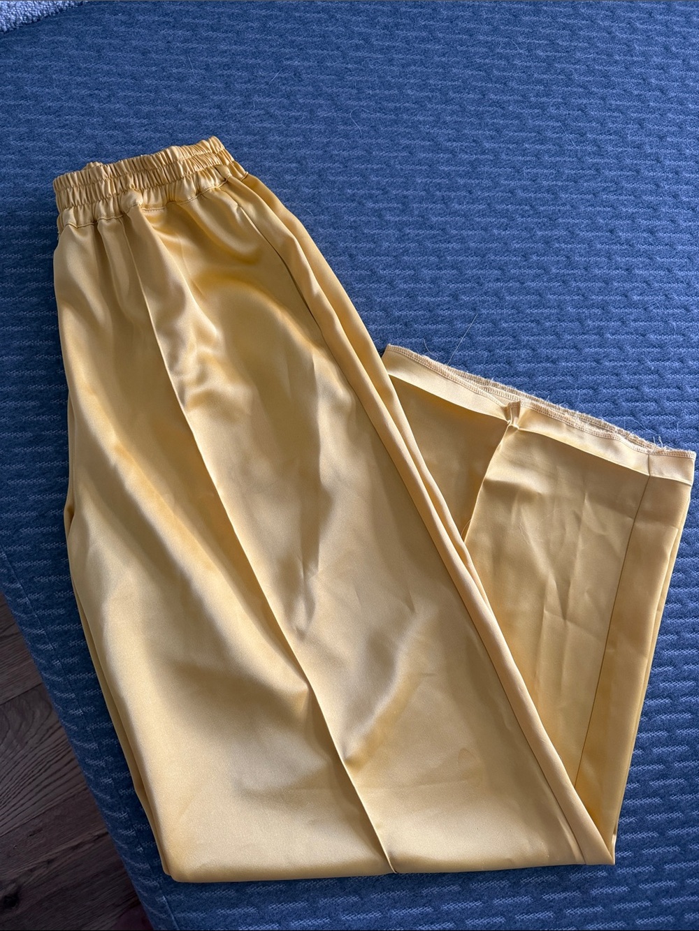 Frankie Shop Yellow Pant with pleat